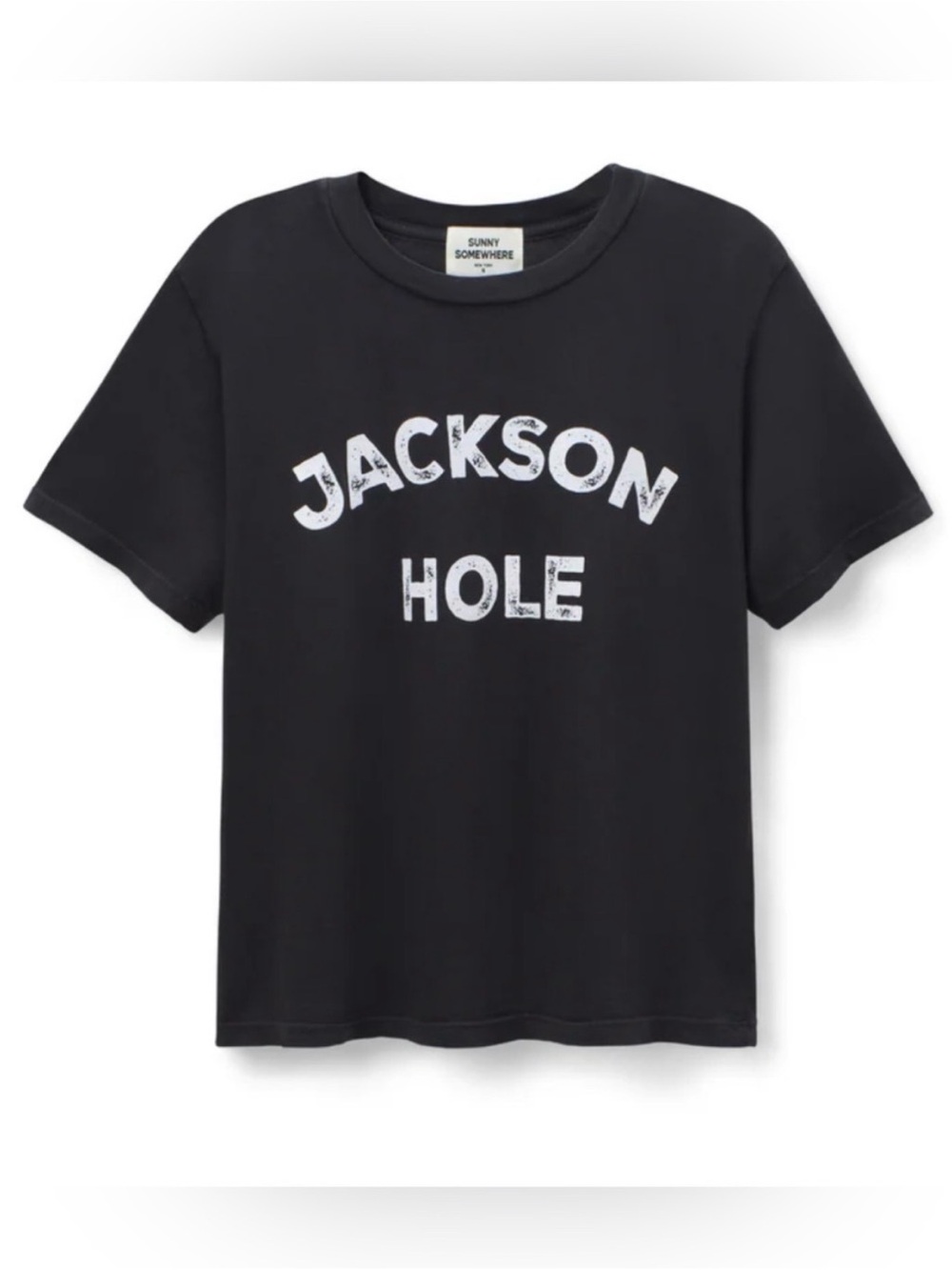 Sunday Somewhere Black Jackson Hole Tee